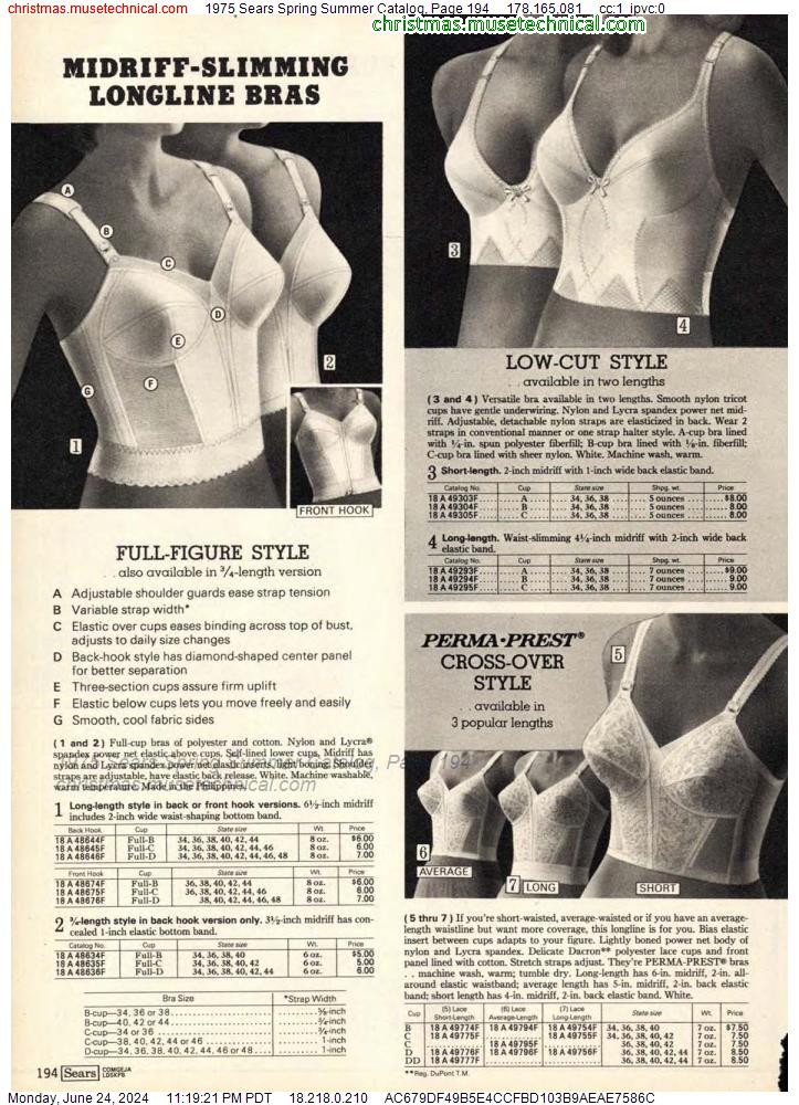 1975 Sears Spring Summer Catalog, Page 194