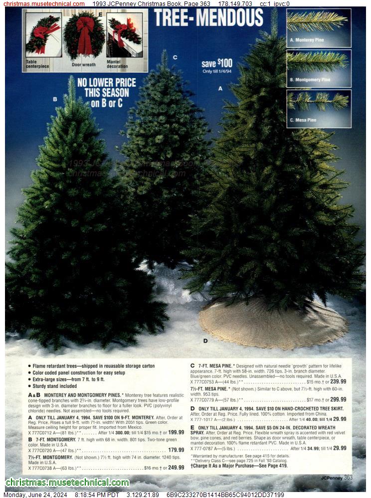 1993 JCPenney Christmas Book, Page 363