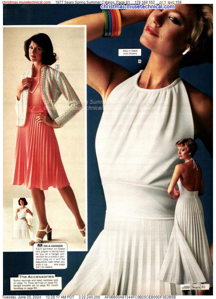 1977 Sears Spring Summer Catalog, Page 81