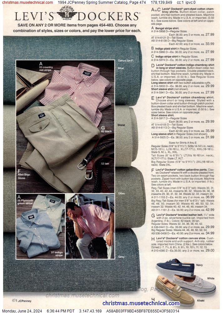 1994 JCPenney Spring Summer Catalog, Page 474