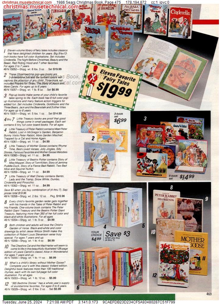 1986 Sears Christmas Book, Page 475