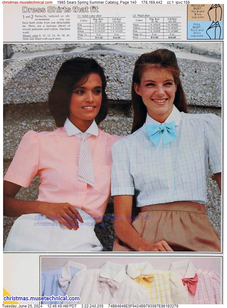 1985 Sears Spring Summer Catalog, Page 140