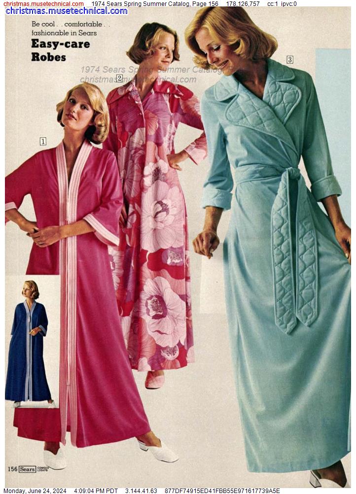 1974 Sears Spring Summer Catalog, Page 156