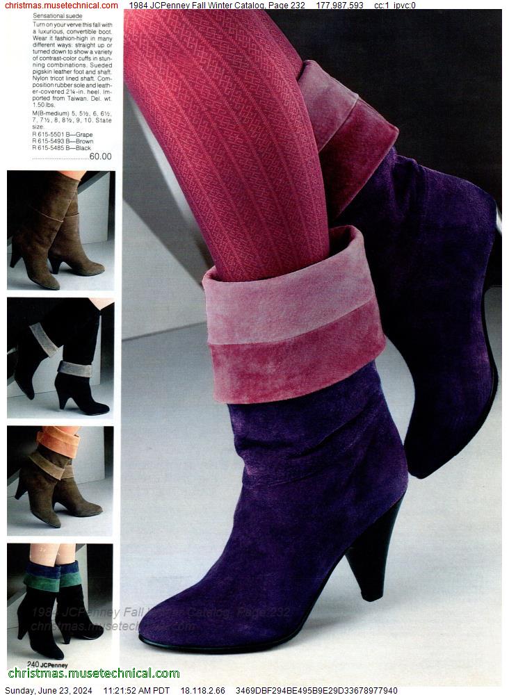 1984 JCPenney Fall Winter Catalog, Page 232