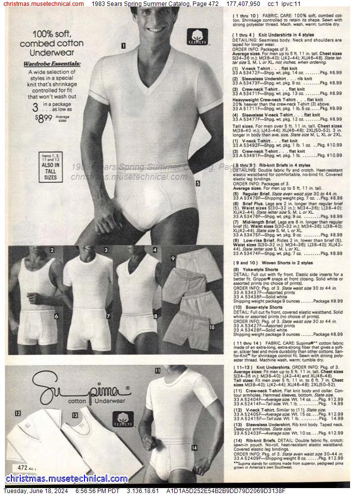 1983 Sears Spring Summer Catalog, Page 472