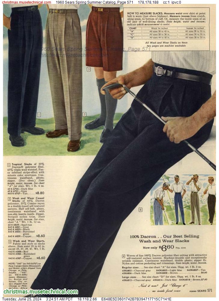 1960 Sears Spring Summer Catalog, Page 571