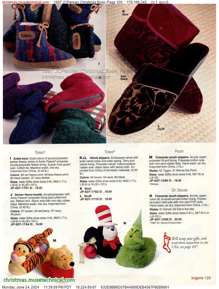 1997 JCPenney Christmas Book, Page 129