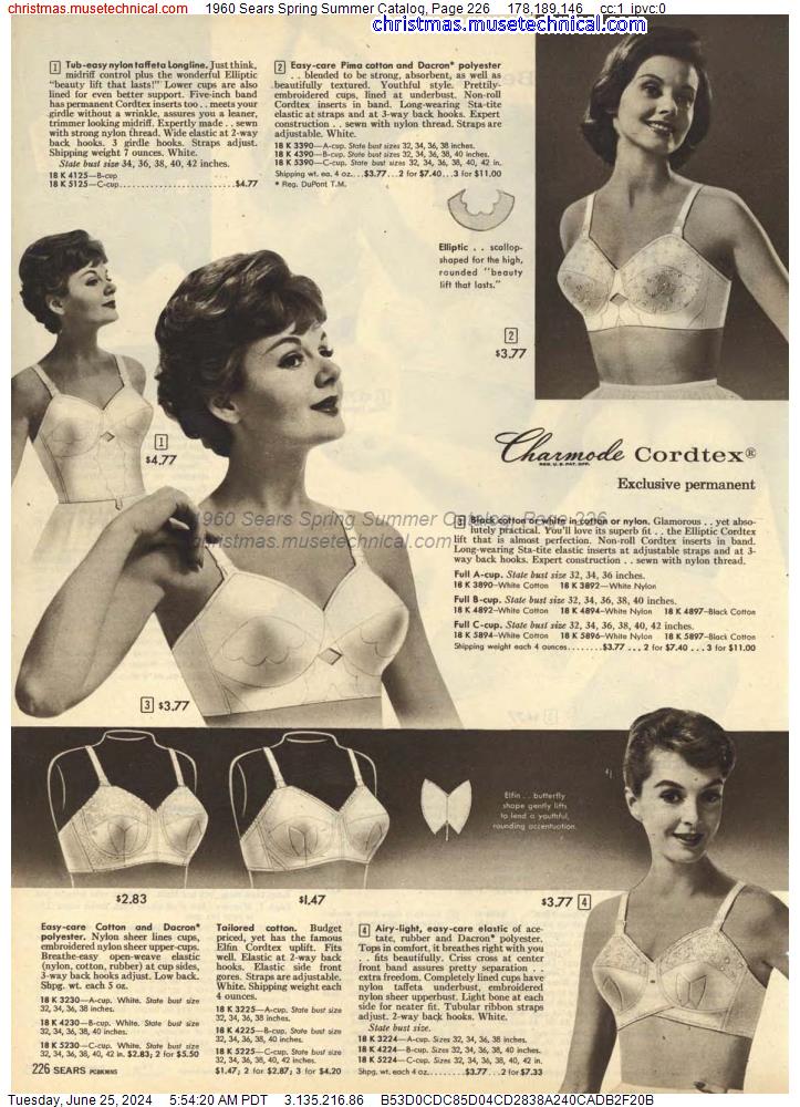1960 Sears Spring Summer Catalog, Page 226