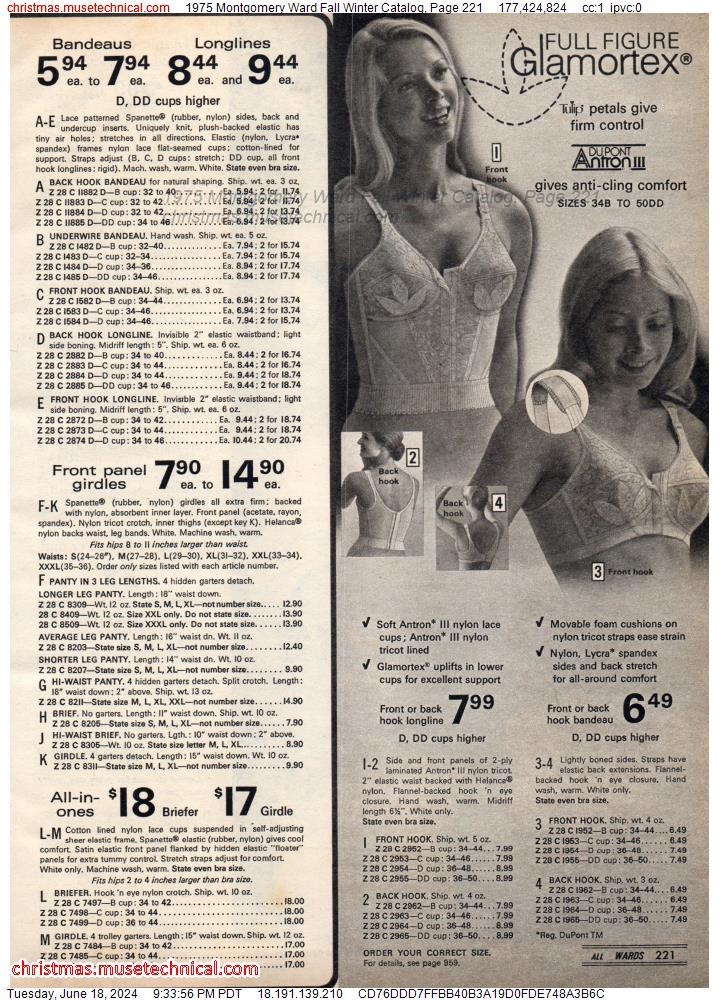 1975 Montgomery Ward Fall Winter Catalog, Page 221