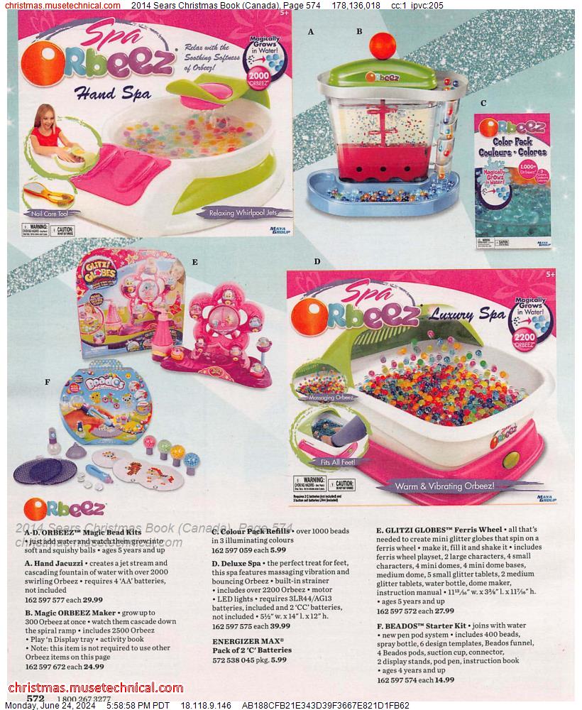 2014 Sears Christmas Book (Canada), Page 574