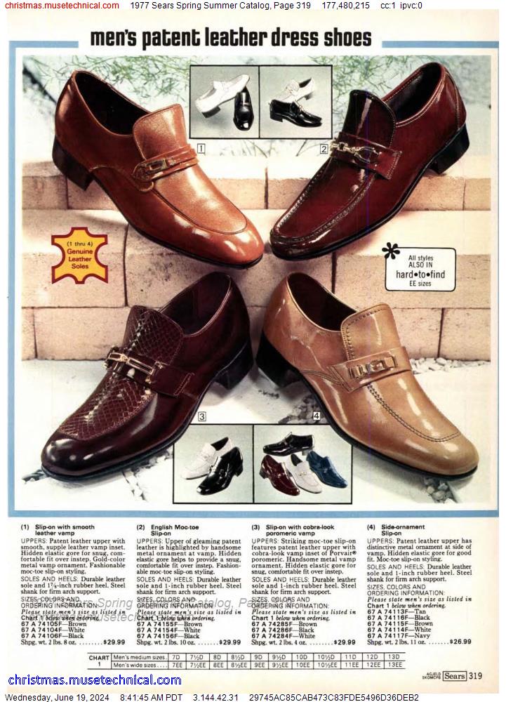 1977 Sears Spring Summer Catalog, Page 319
