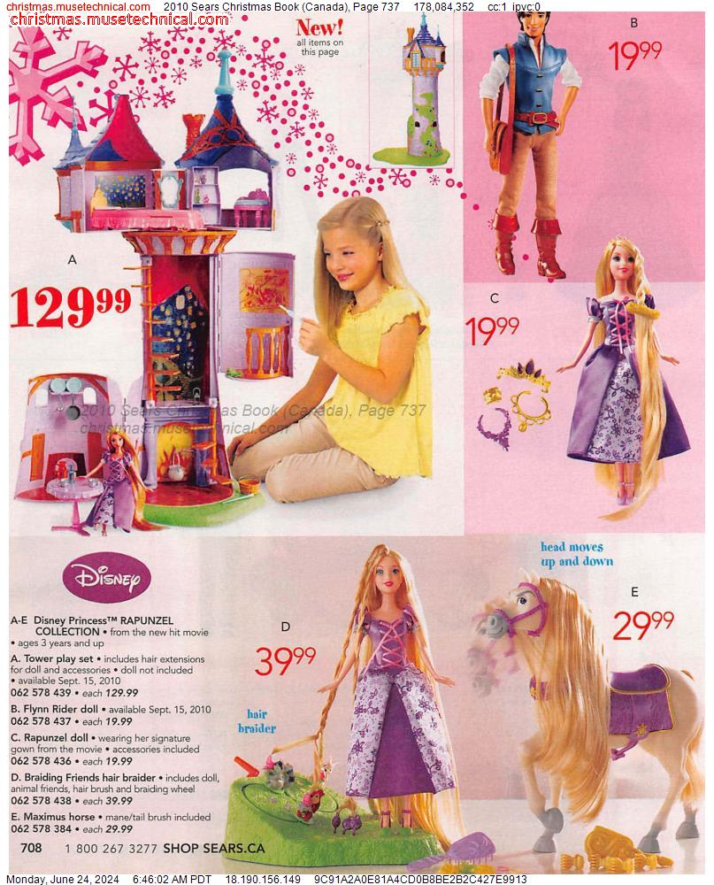 2010 Sears Christmas Book (Canada), Page 737