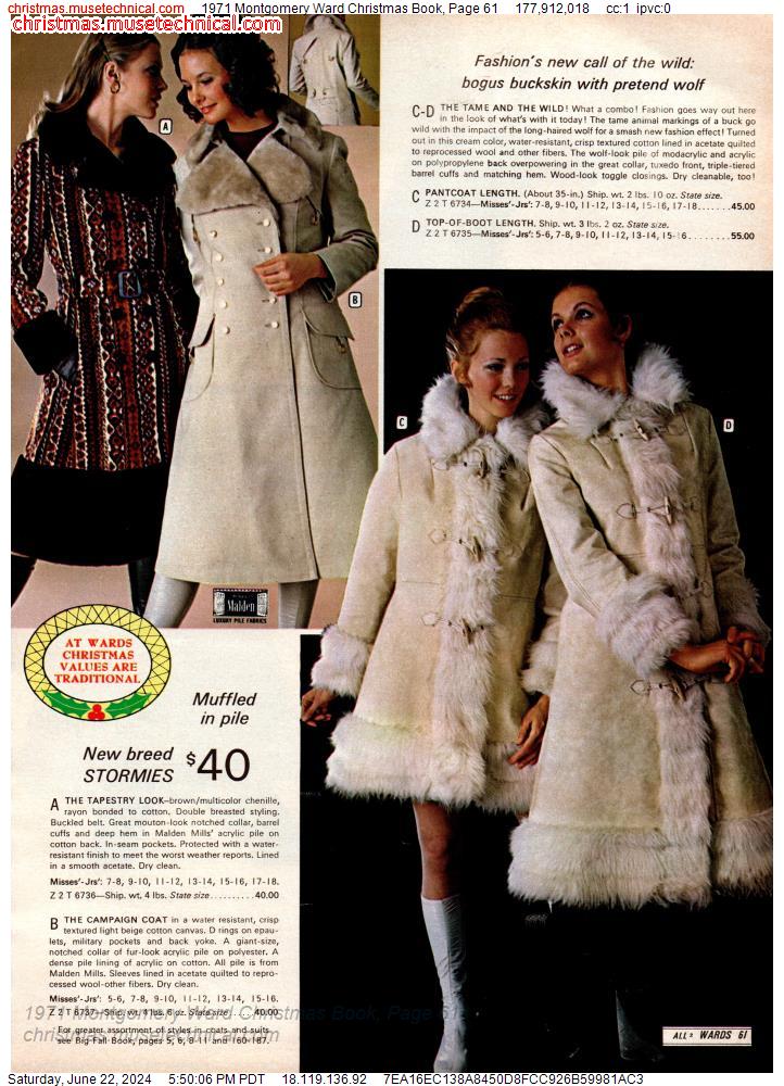 1971 Montgomery Ward Christmas Book, Page 61