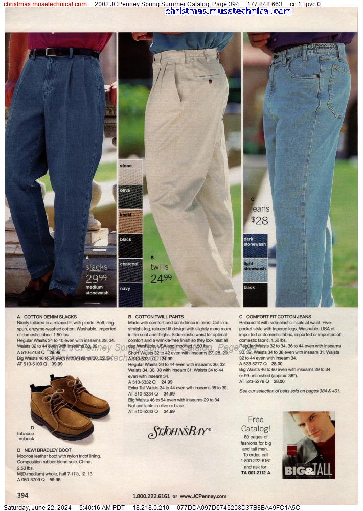 2002 JCPenney Spring Summer Catalog, Page 394
