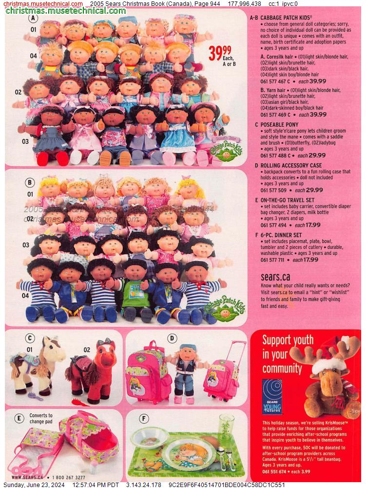 2005 Sears Christmas Book (Canada), Page 944