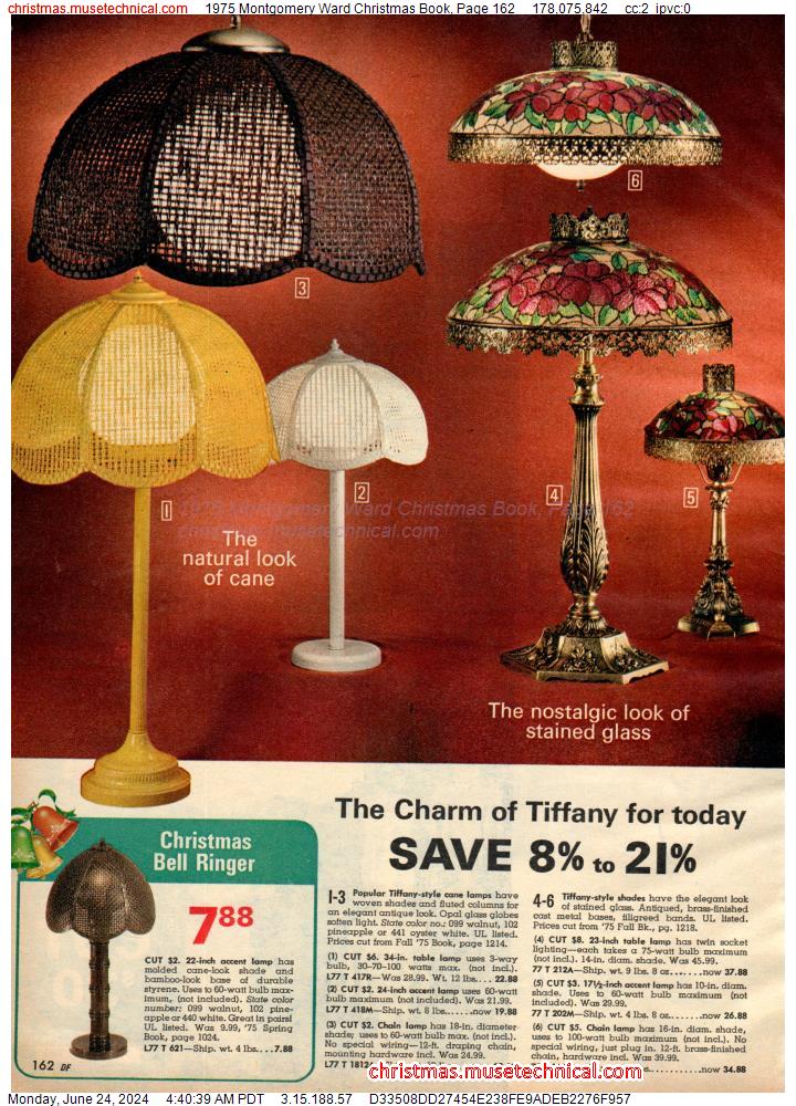 1975 Montgomery Ward Christmas Book, Page 162