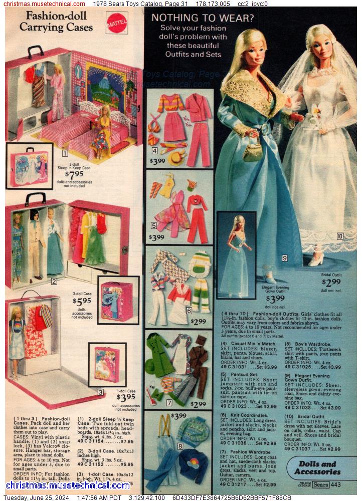 1978 Sears Toys Catalog, Page 31