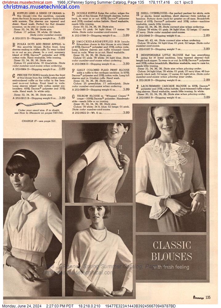1966 JCPenney Spring Summer Catalog, Page 135
