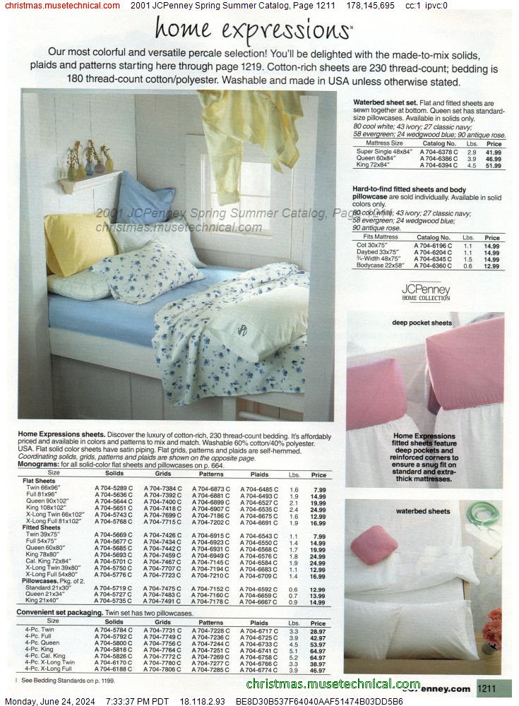 2001 JCPenney Spring Summer Catalog, Page 1211