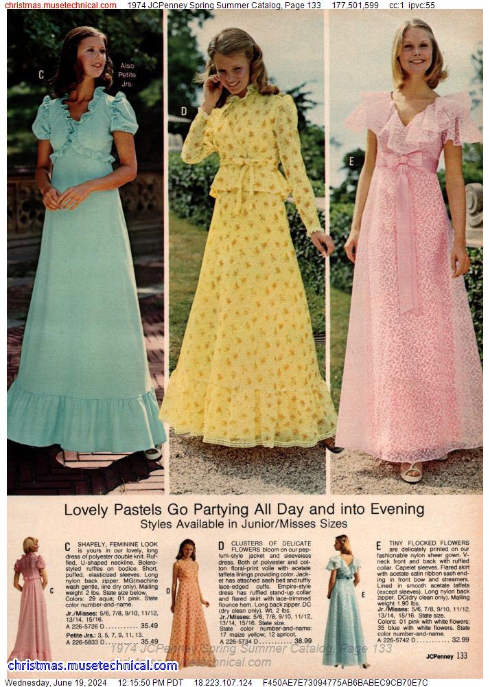 1974 JCPenney Spring Summer Catalog, Page 133