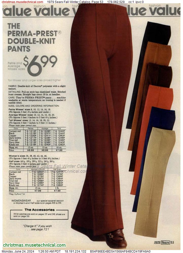1979 Sears Fall Winter Catalog, Page 53