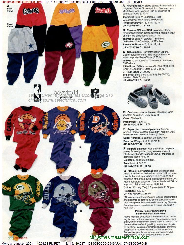 1997 JCPenney Christmas Book, Page 210