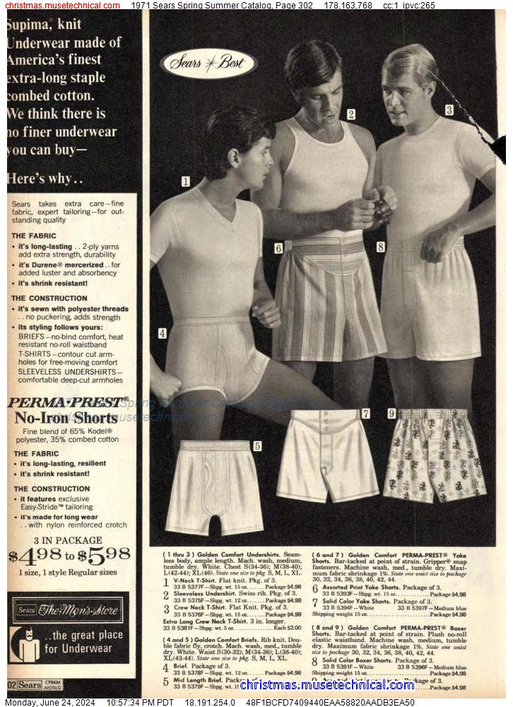1971 Sears Spring Summer Catalog, Page 302