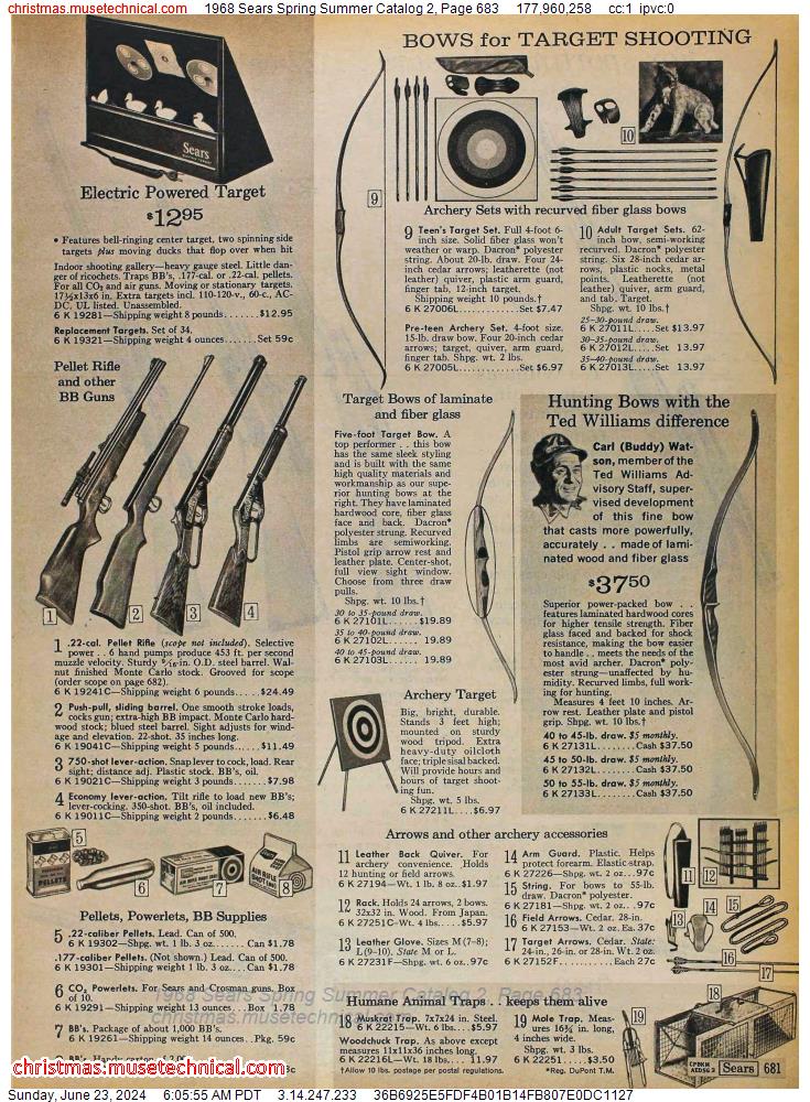 1968 Sears Spring Summer Catalog 2, Page 683