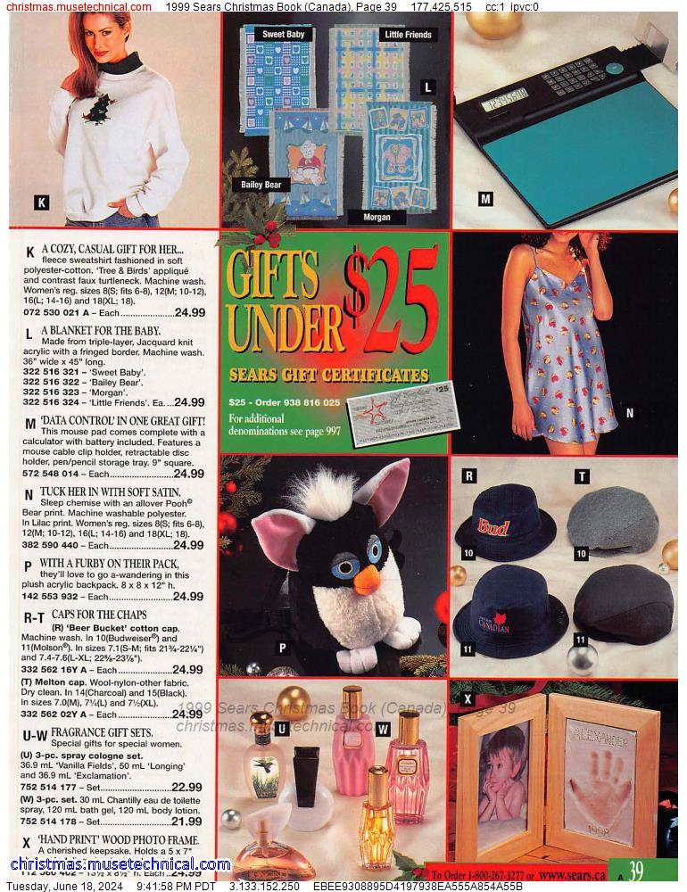 1999 Sears Christmas Book (Canada), Page 39