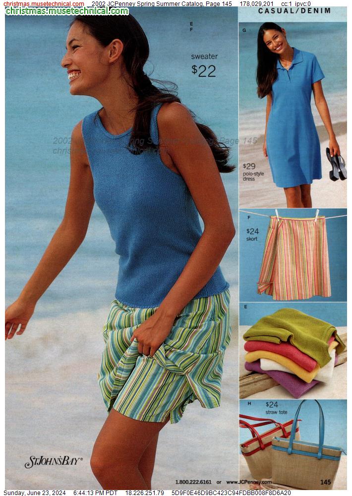 2002 JCPenney Spring Summer Catalog, Page 145