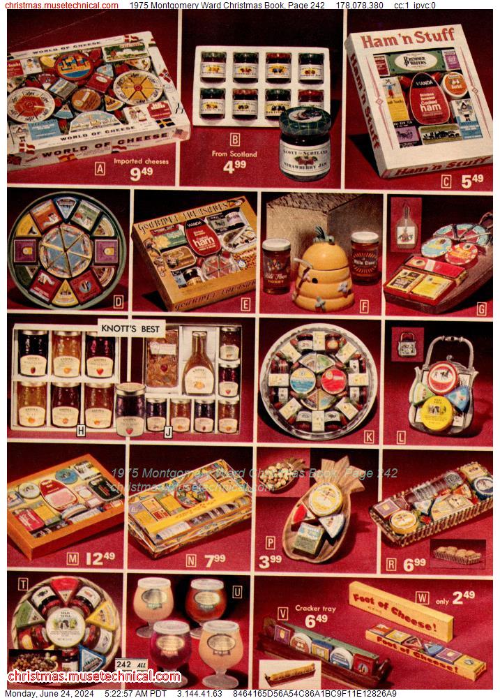 1975 Montgomery Ward Christmas Book, Page 242