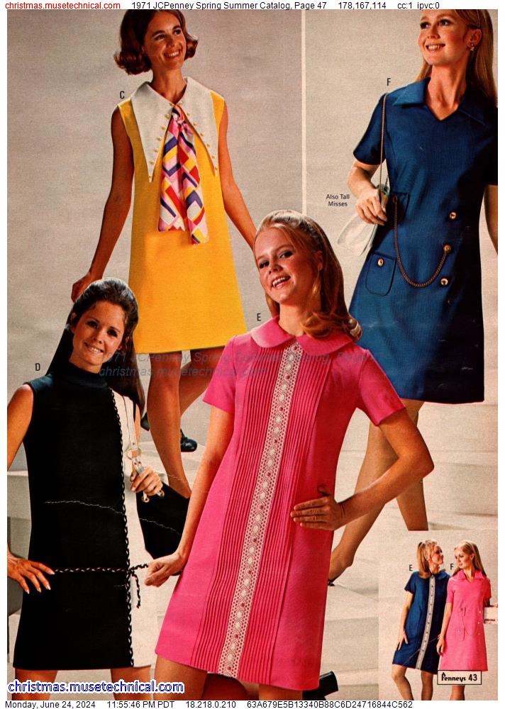 1971 JCPenney Spring Summer Catalog, Page 47