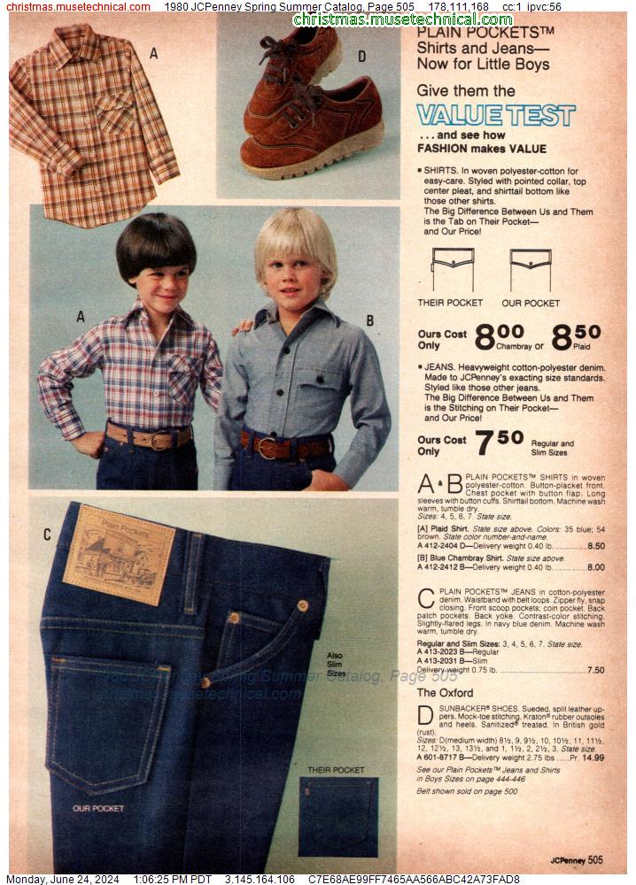 1980 JCPenney Spring Summer Catalog, Page 505