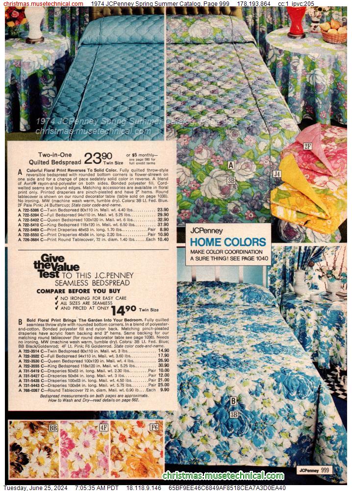 1974 JCPenney Spring Summer Catalog, Page 999