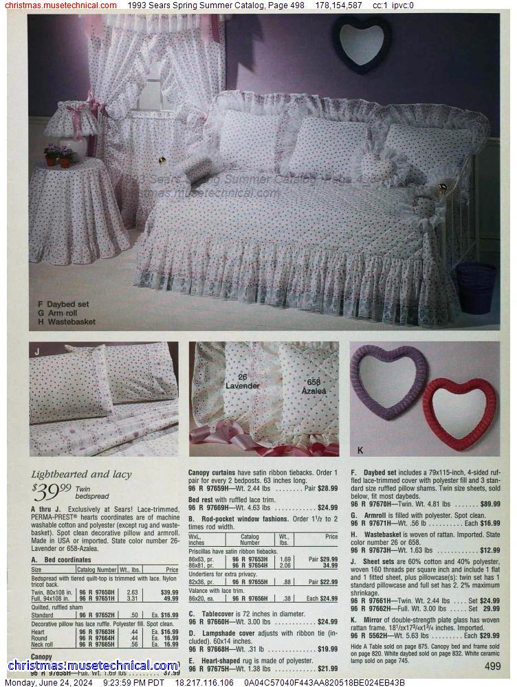 1993 Sears Spring Summer Catalog, Page 498