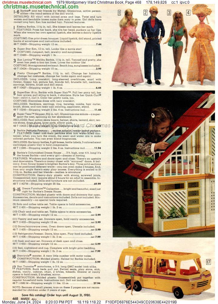 1979 Montgomery Ward Christmas Book, Page 468