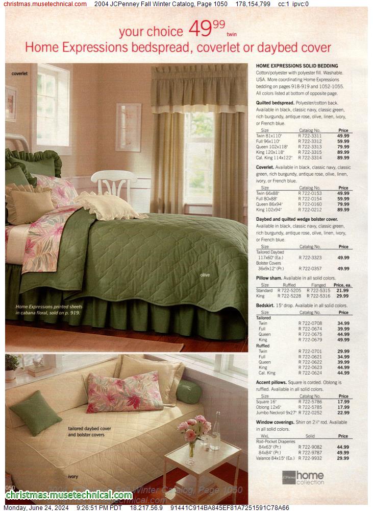 2004 JCPenney Fall Winter Catalog, Page 1050