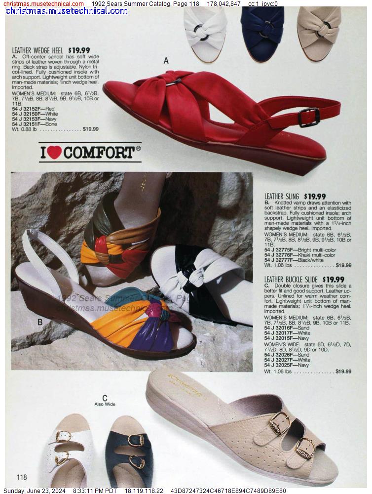 1992 Sears Summer Catalog, Page 118