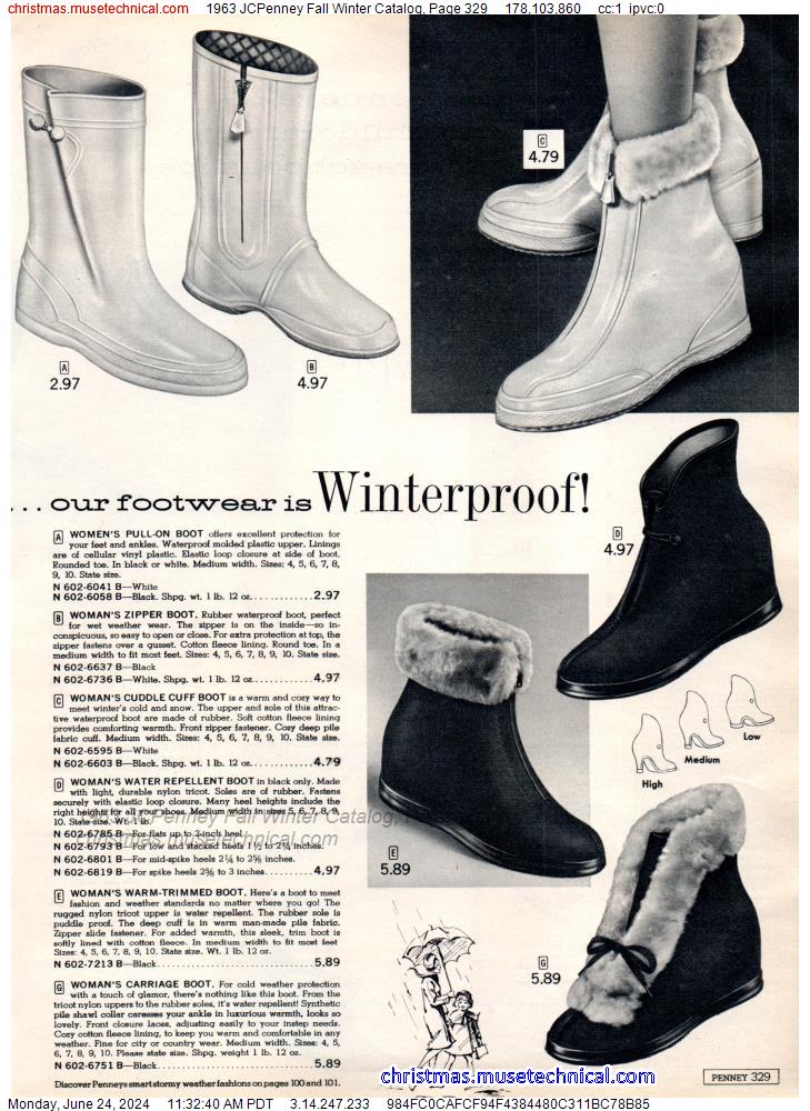 1963 JCPenney Fall Winter Catalog, Page 329