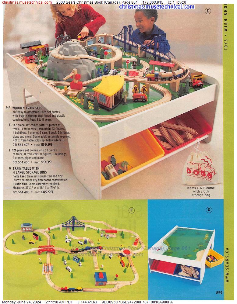 2003 Sears Christmas Book (Canada), Page 861