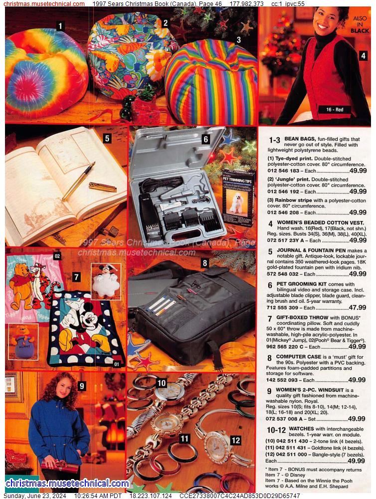 1997 Sears Christmas Book (Canada), Page 46
