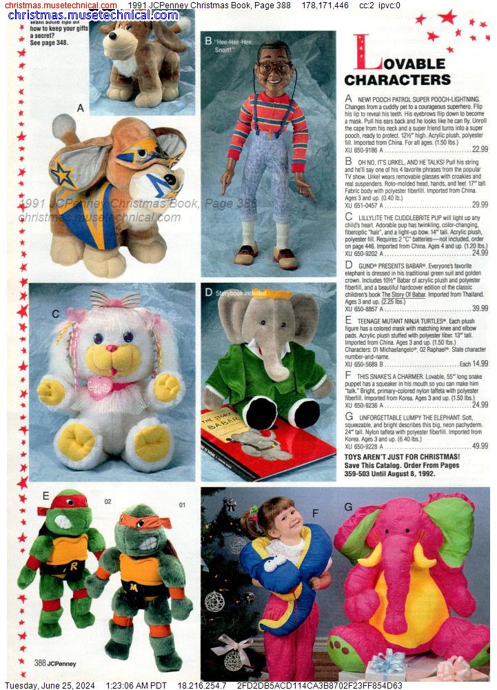 1991 JCPenney Christmas Book, Page 388