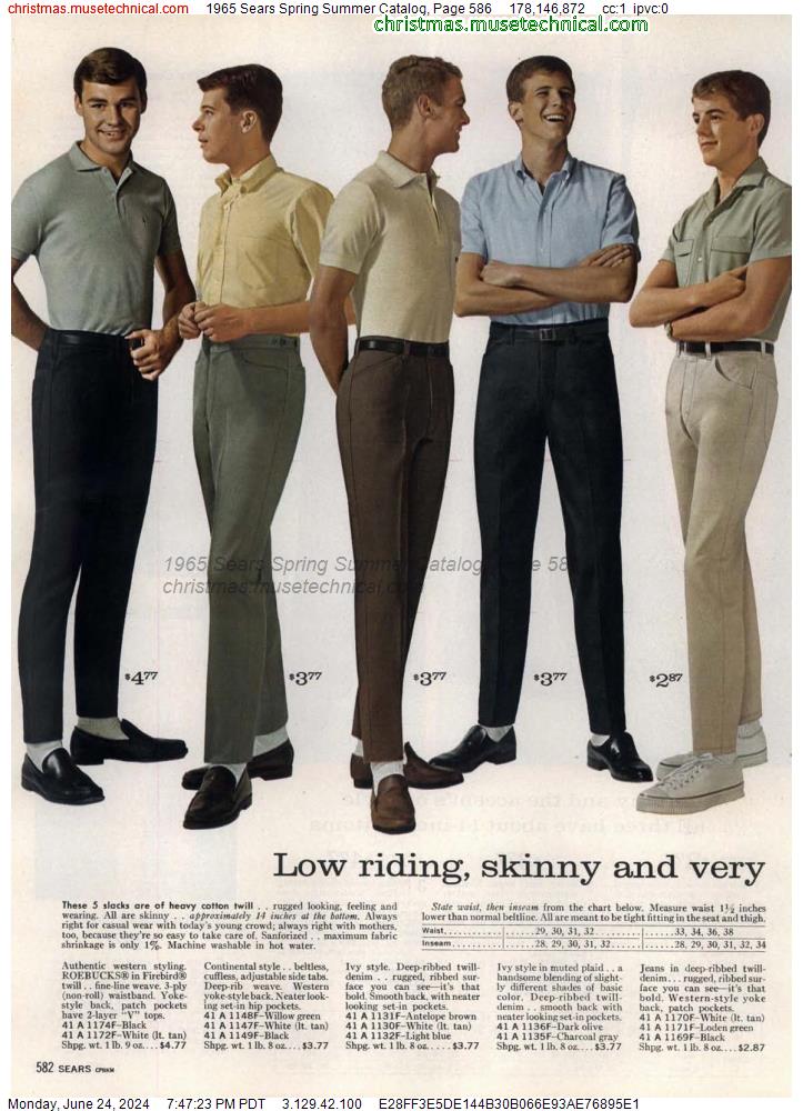 1965 Sears Spring Summer Catalog, Page 586