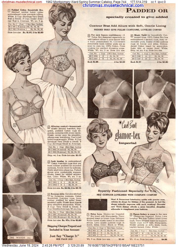 1962 Montgomery Ward Spring Summer Catalog, Page 244
