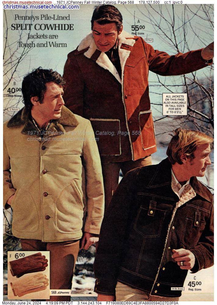 1971 JCPenney Fall Winter Catalog, Page 568