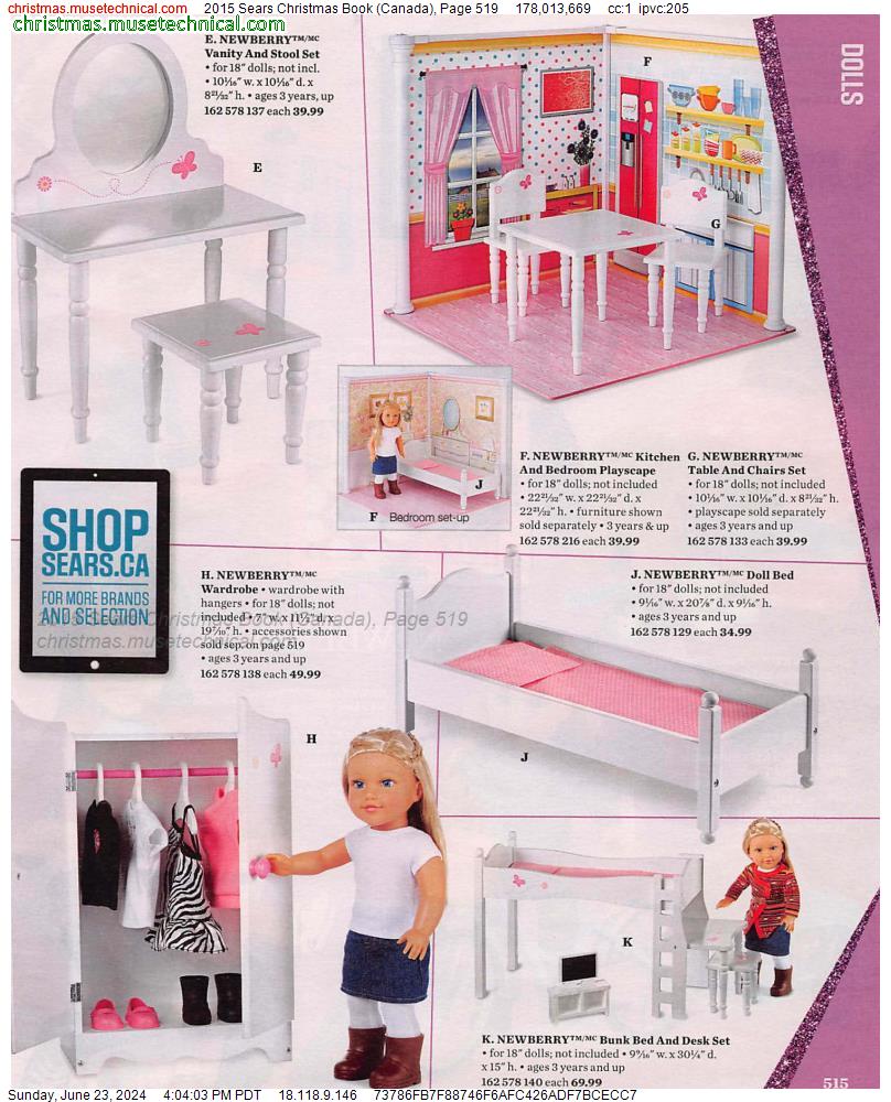 2015 Sears Christmas Book (Canada), Page 519