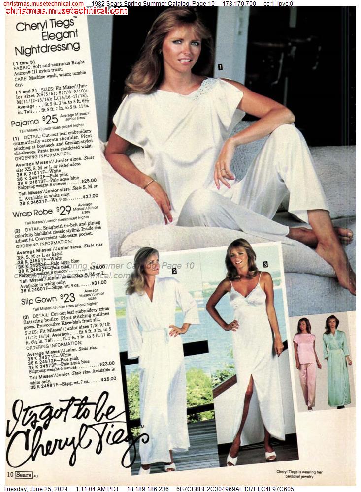 1982 Sears Spring Summer Catalog, Page 10