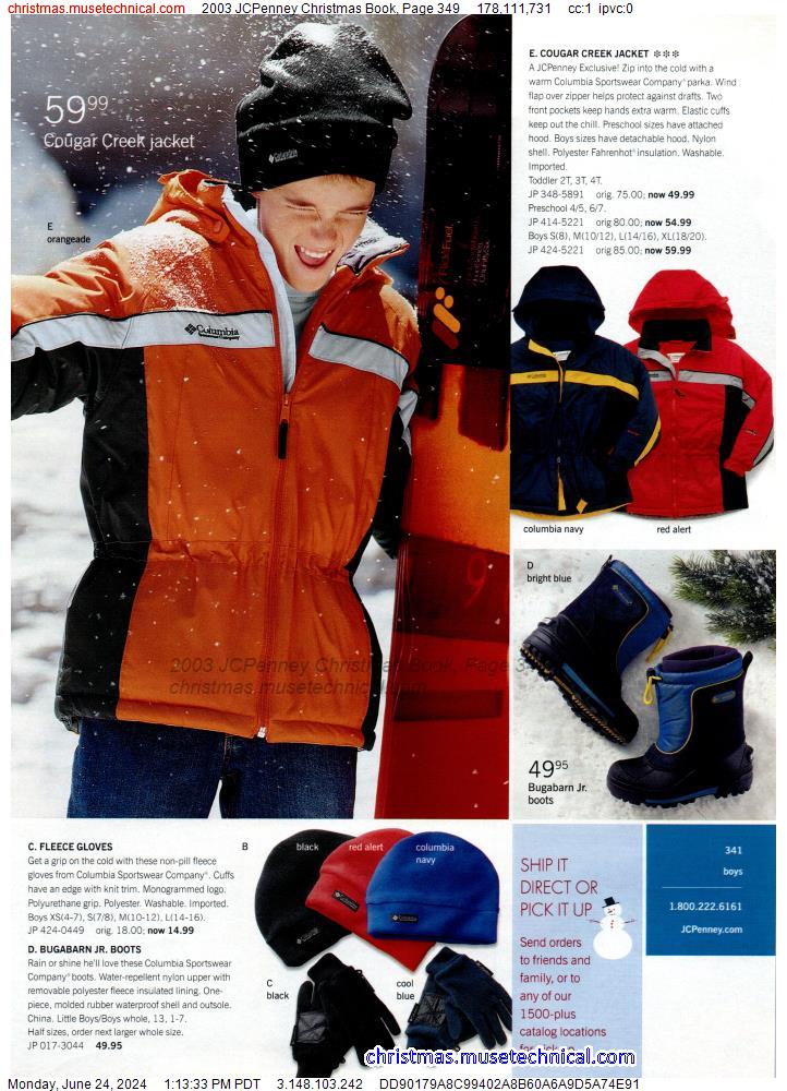 2003 JCPenney Christmas Book, Page 349