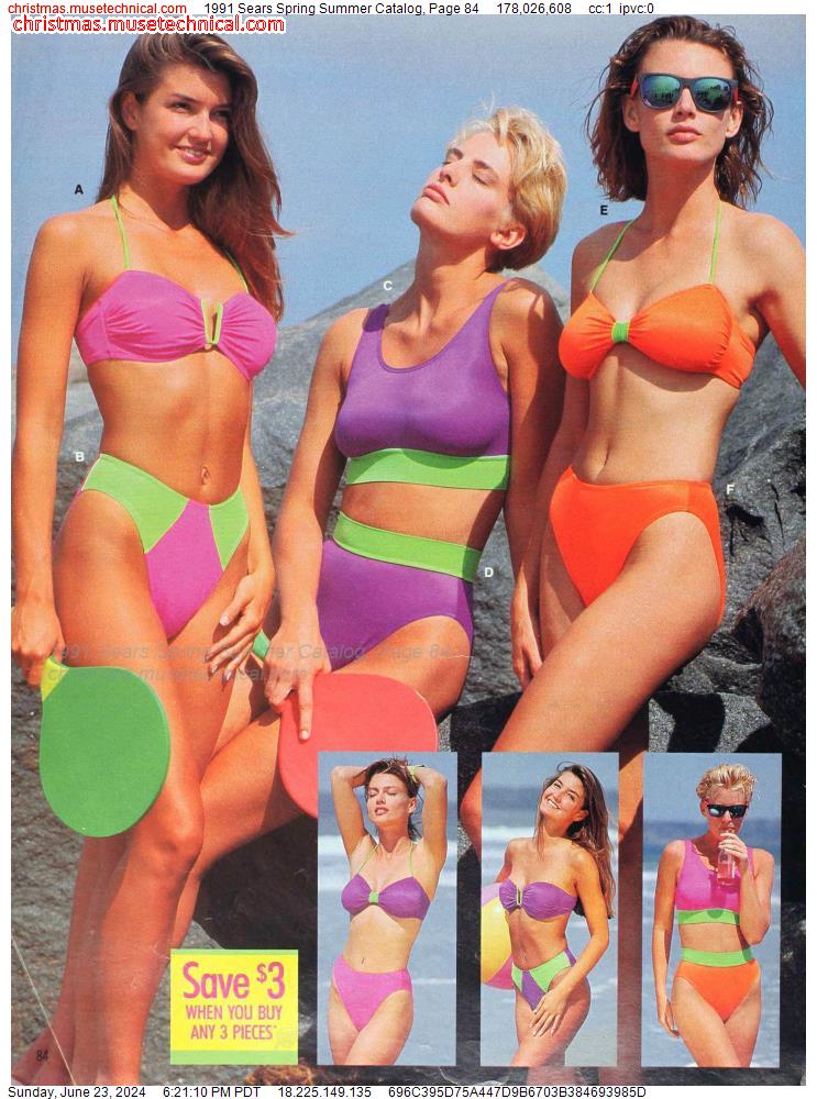 1991 Sears Spring Summer Catalog, Page 84