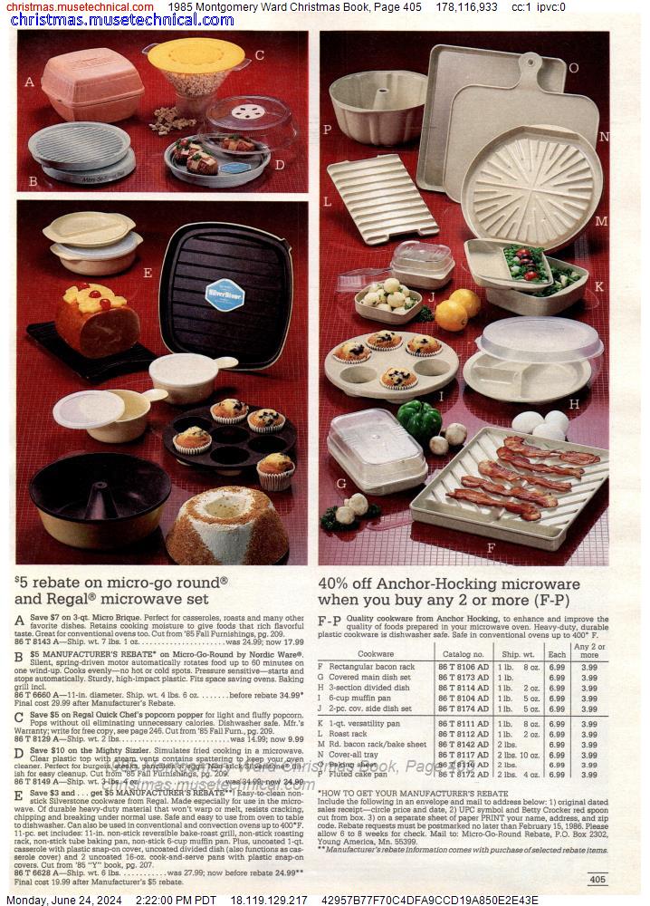 1985 Montgomery Ward Christmas Book, Page 405